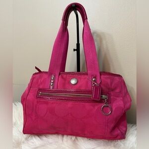 Coach Fuchsia Satchel Bag